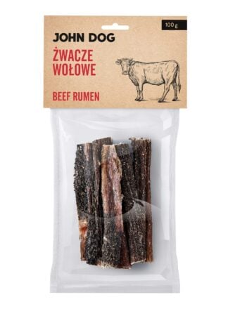 Suszone żwacze wołowe dla psa - naturalny gryzak