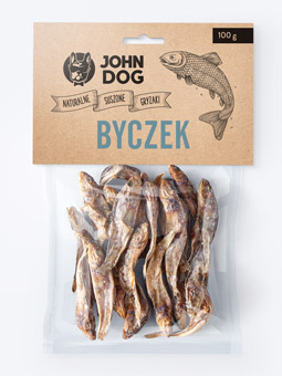 Suszone ryby dla psa - byczki