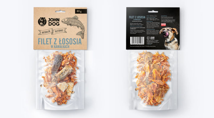 Suszony filet z łososia dla psa - naturalny przysmak w kawałkach