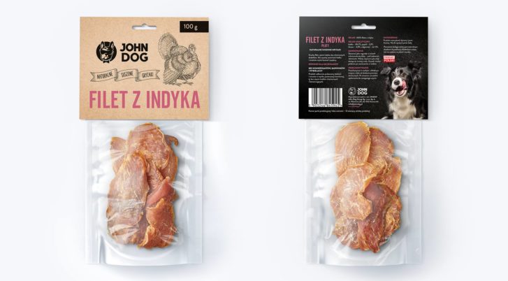 100% naturalny gryzak dla psa filet z indyka