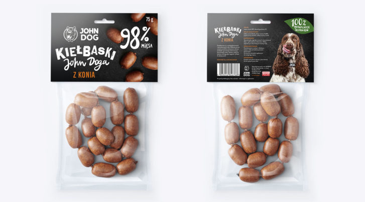 Kiełbaski z konia John Dog