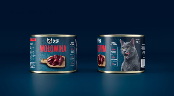 Karma mokra premium. Wołowina Jane Cat