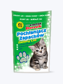 Pochłaniacz zapachów zielony las 500 g Benek