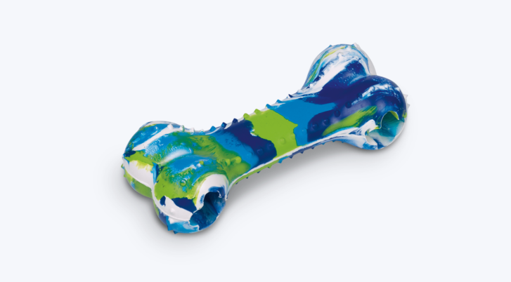 Kość na smakołyki multikolor 18 cm