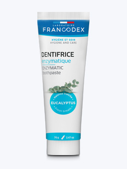 Pasta do zębów marki Francodex 70g dla psów i kotów.