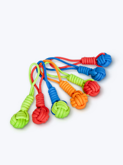 Pilka z raczka szarpak John Dog