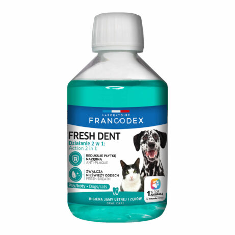Płyn do higieny jamy ustnej psów i kotów 250 ml Francodex
