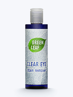 Płyn na przebarwienia sierści pod oczami na łapach i na pysku psa pojemność 200 ml marka Green Leaf