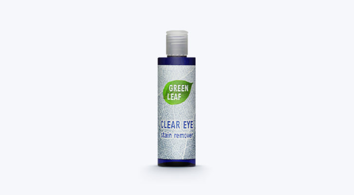 Produkt naturalny płyn na przebarwienia sierści oraz do usuwania zacieków łzowych marka Green Leaf pojemność 200 ml naturalne wyciągi roślinne