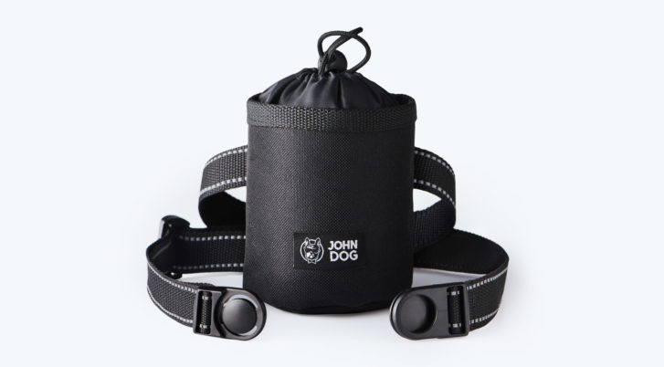Saszetka na smakołyki dla psa John Dog Black czarna