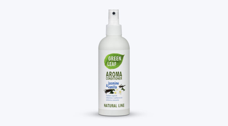 Odżywka do sierści o zapachu jaśminu i wanilii w sprayu 250ml marki Green Leaf.