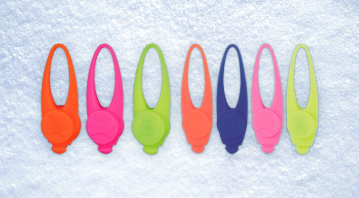 Świecące zawieszki do obroży dla psa