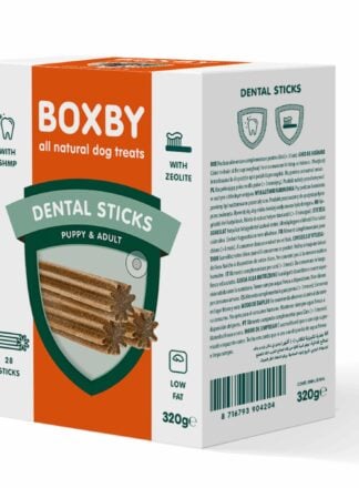 Opakowanie przysmaków dentystycznych dla szczeniaków