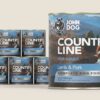 Karma mokra dla psa John Dog Country Line jagnięcina i wieprzowina, zestaw 6x800g