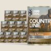 Karma mokra dla psa John Dog Country Line królik i indyk, zestaw 12x400g