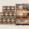 Karma mokra dla psa John Dog Country Line wołowina, zestaw 12x400g