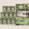 Karma mokra dla psa John Dog Country Line wołowina i wieprzowina, zestaw 12x400g