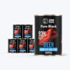 Karma mokra dla szczeniaka John Dog Pure Black jeleń, zestaw puszek 6x400g