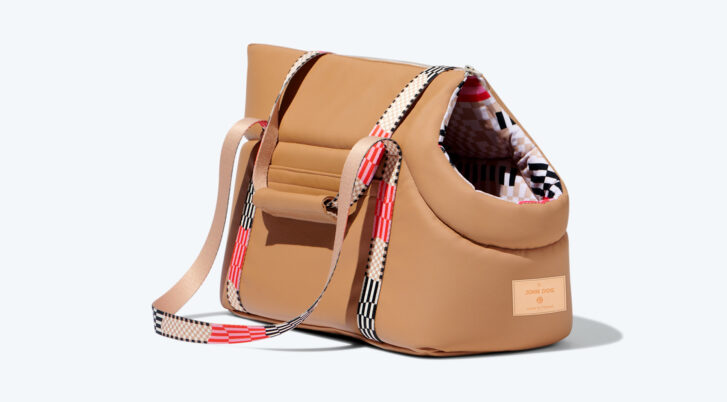Torba transporter dla psa z kolekcji John Dog Paris z logo