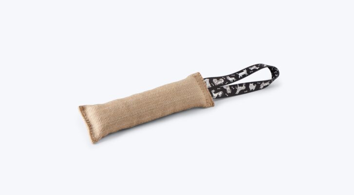 Szarpak jutowy dla psa John Dog, z kolekcji Black Comics.