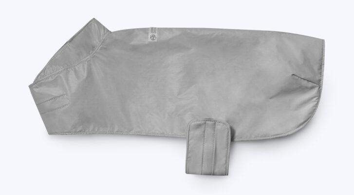 Szara kurtka odblaskowa dla psa marki John Dog