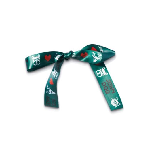 Wstążka satynowa do pakowania prezentów 2,5x100 cm zielona