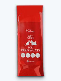 Chusteczki pielęgnacyjne dla zwierząt 30 sztuk marki Over Zoo