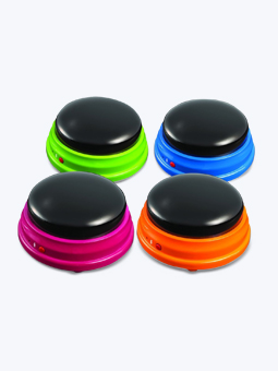 Hunger for words zestaw przycisków komunikacyjnych dla psa.