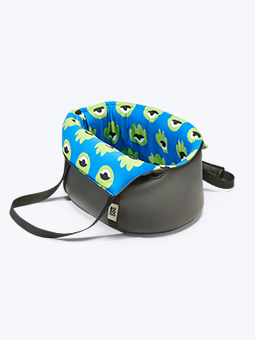 Torba dla psa z ekoskóry z printem John Dog Hej Hau Hello, wywijana