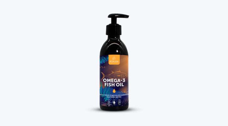 olej z ryb omega3 dla psa 250ml Oceanic