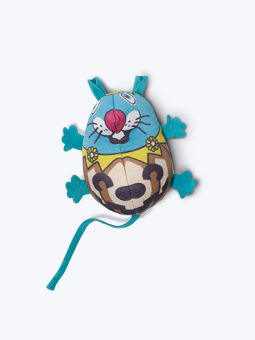 Zabawka dla kota John Dog for cats myszka niebieska