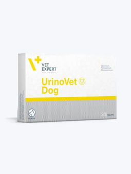Suplement w tabletkach dla psów, UrinoVet, marki Vetexpert.