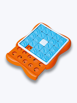 Gra dla psa, Slider, poziom trudności 3, widok otwartej gry, marka Nina Ottosson.