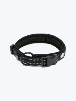 Obroża dla psa, kolor czarny, widok klamry, Truelove.