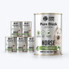 Zestaw karmy mokrej dla psa Pure Black Sensi Horse Hipoallergenic, 6 x 400 g, John Dog.