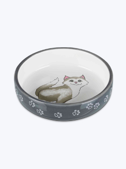 Miska dla kota marki Trixie, dla ras krótkonosowych.