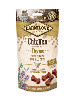 Carnilove crunchy przysmak dla psa kurczak z tymiankiem.