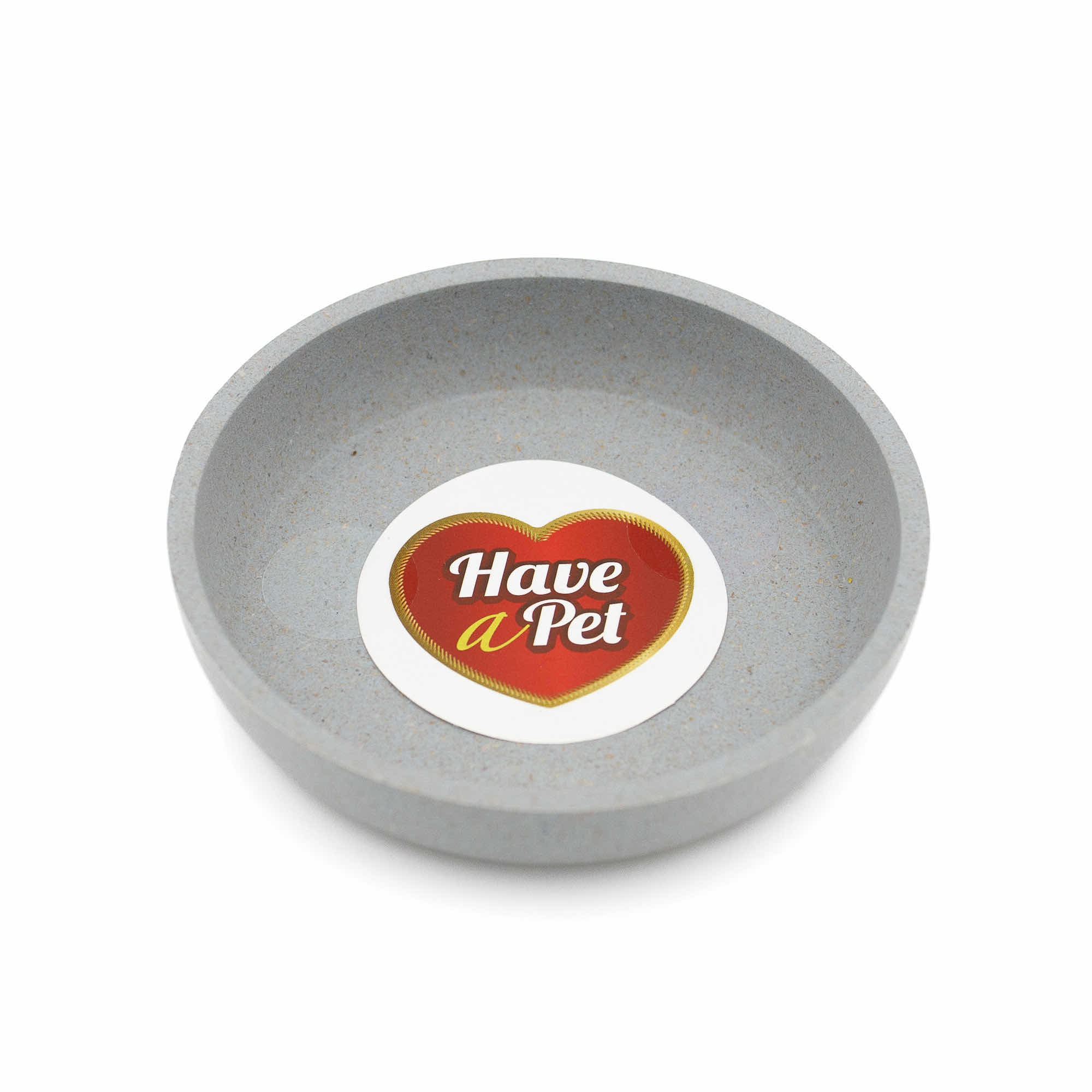 Miska bambusowa dla psa i kota. Kolor szary. Rozmiar duży.