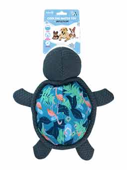 Chłodząca zabawka wodna dla psa marki CoolPets w kształcie żółwika, którą można kupić w sklepie John Dog.