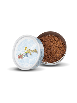 Opakowanie lodów Mirals dla psów, prezentujące złotą grafikę konia na jasnoniebieskim tle z obrazkami granatu, jagód i dzikiej róży. Lody o smaku koniny wzbogacone są owocowym topingiem, który dodaje dodatkowego smaku i wartości odżywczych.