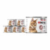 Zestaw sześciu puszek mokrej karmy dla kota z bażantem, linia 99 menu, pojemność 200 g.