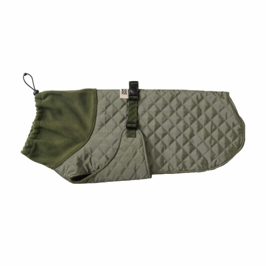 Kurtka John Dog, ciemnooliwkowa, pikowana.