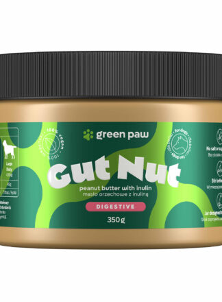 Masło orzechowe dla psa Green Paw Gut Nut z inuliną 350g