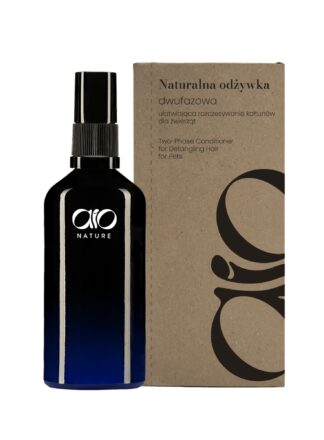 Naturalna odżywka dwufazowa ułatwiająca rozczesywanie kołtunów, 100 ml.