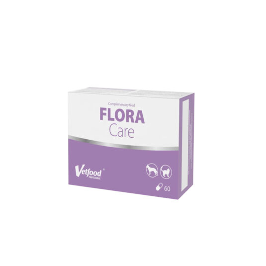 Synbiotyk dla psa i kota Flora Care VetFood 60 kaps.