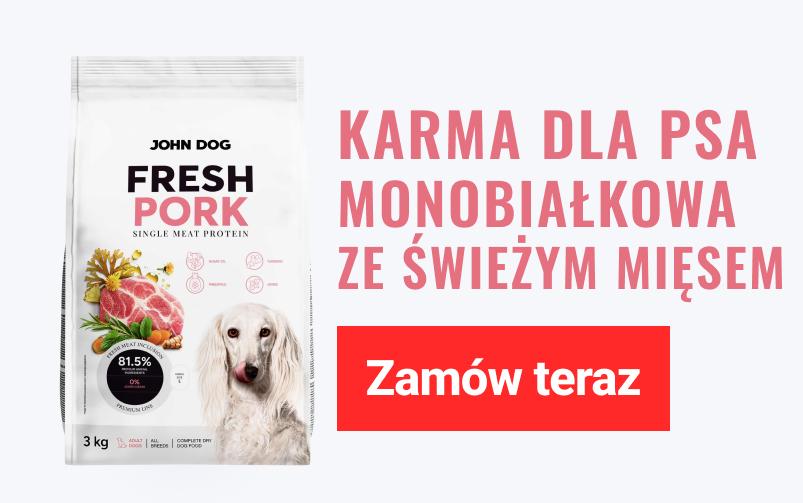 Monobiałkowa karma sucha dla psa Wieprzowina Fresh Single Meat Protein