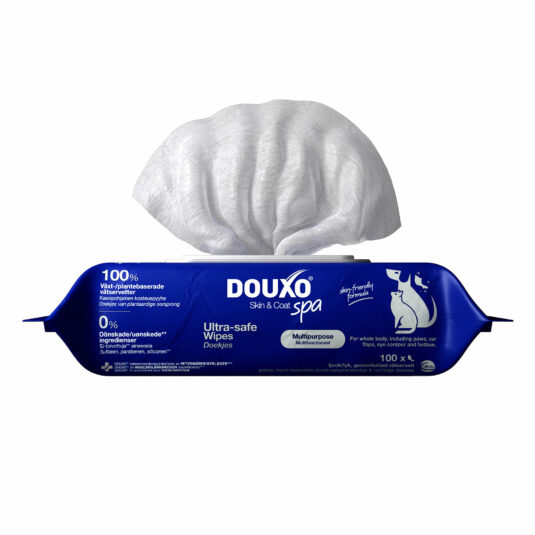 Chusteczki nawilżane dla psa i kota DOUXO SPA Wipes 100 szt.