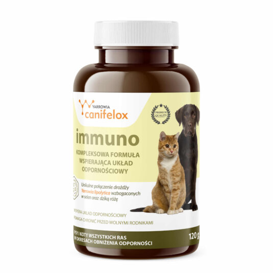 Suplement na odporność dla psa i kota Immuno Canifelox 120g