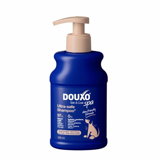 Szampon dla psa ograniczający wypadanie sierści DOUXO SPA Shed Control 250 ml.