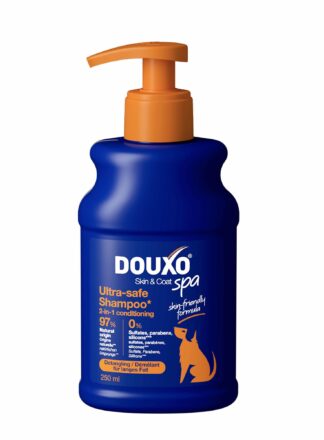 Szampon z odżywką ułatwiający rozczesywanie dla psa DOUXO SPA 2in1 250 ml.